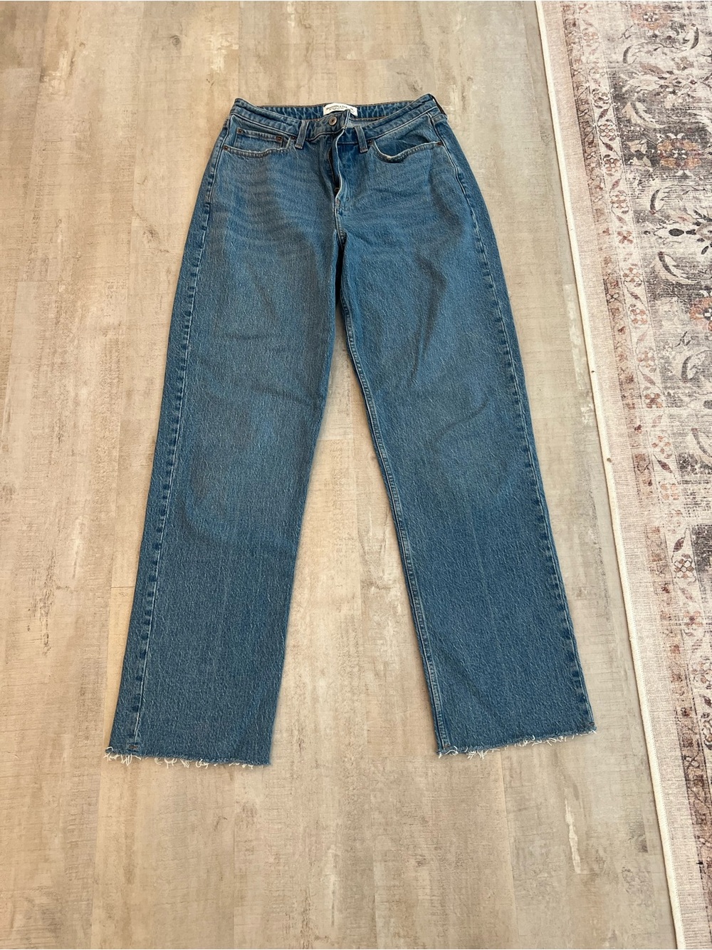Abercrombie & Fitch Vintage Straight High Rise Women's Jeans
